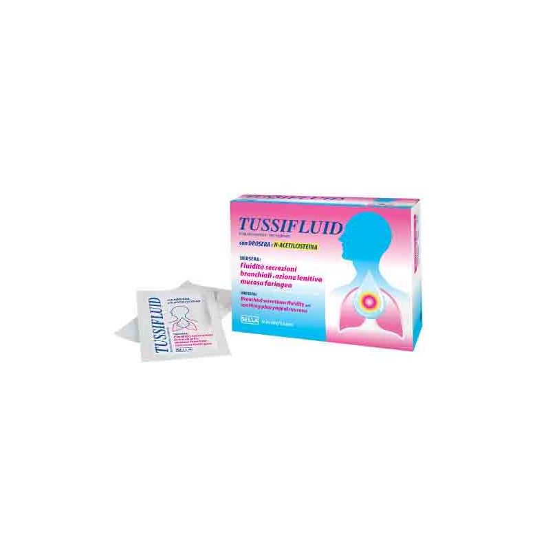 Tussifluid 12 Bustine per il Trattamento della Tosse