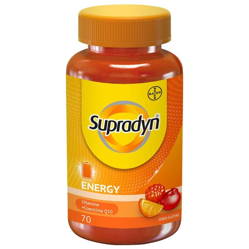 Supradyn Energy Caramelle Gommose - Confezione da 70 Pezzi