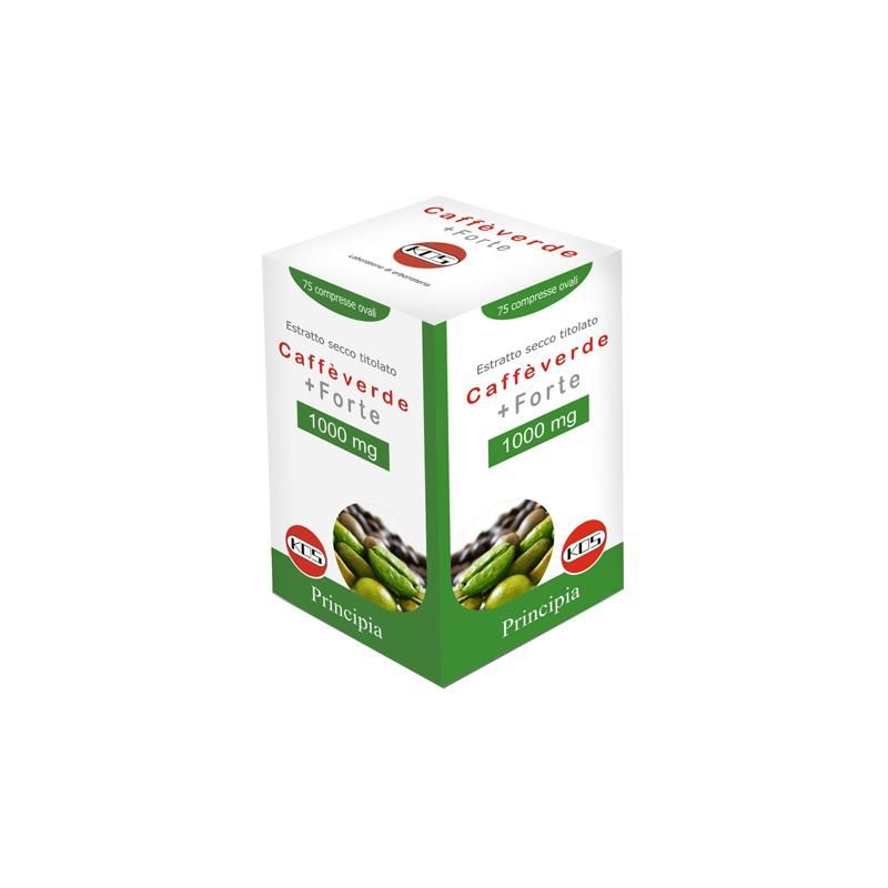 Caffè Verde Potente - Confezione da 75 Compresse Ovali