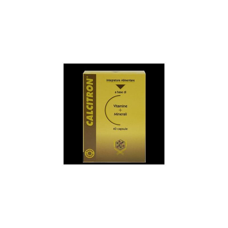 Calcitron Supplemento di Calcio - 40 Capsule