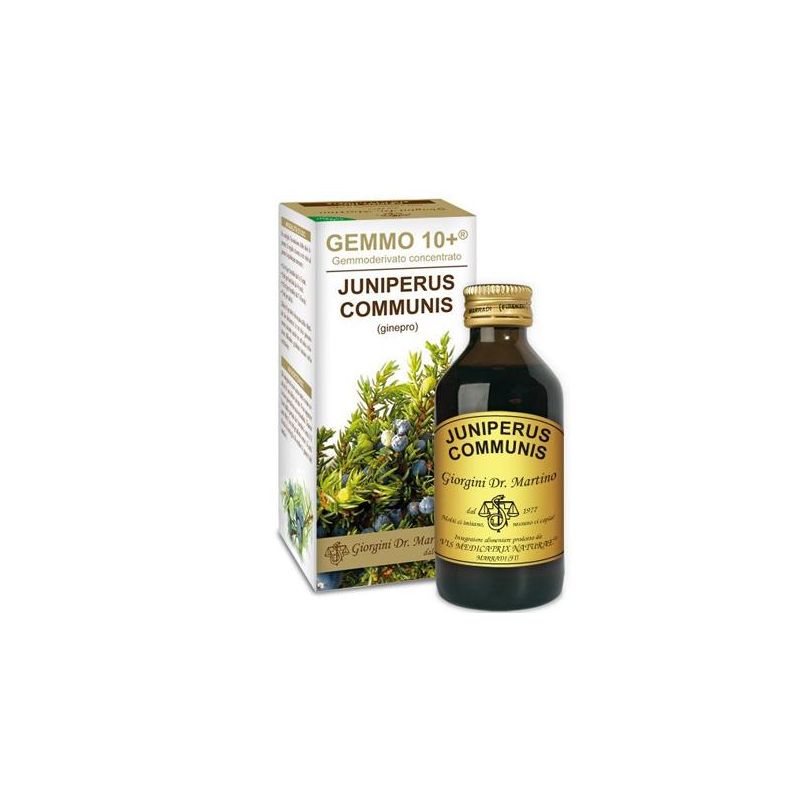 Gemmo 10+ Ginepro 100ml - Concentrato Analcolico Naturale