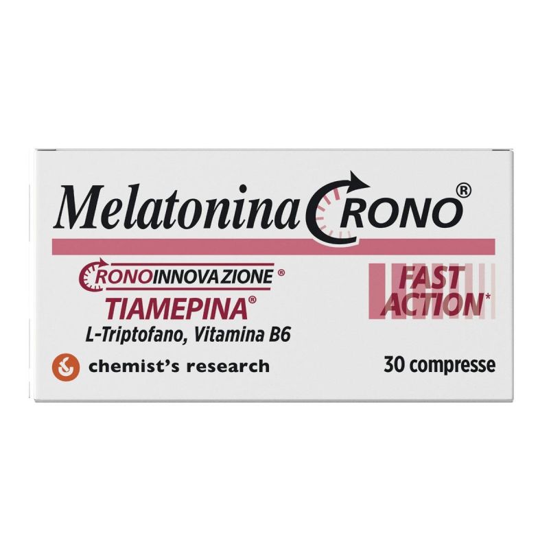 Tiamepina Melatonina Crono 1mg - Pacco da 30 Compresse