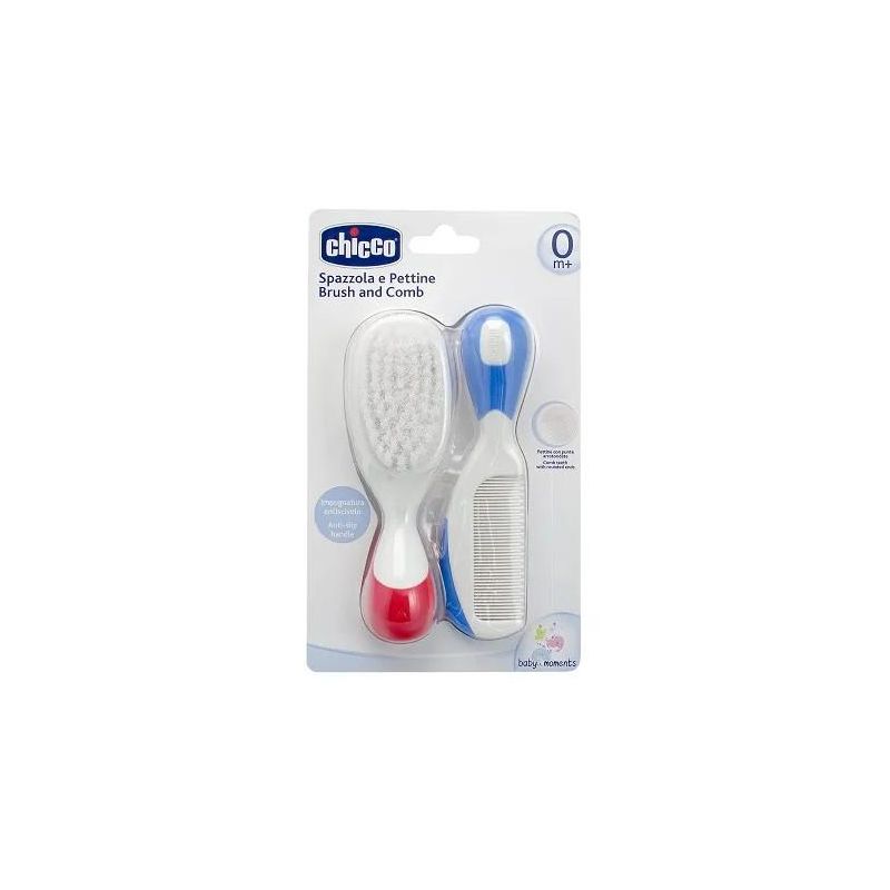 Set per Capelli Chicco con Spazzola in Nylon e Pettine