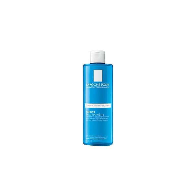 La Roche-Posay Kerium 400ml - Shampoo Gel Lenitivo per il Cuoio Capelluto