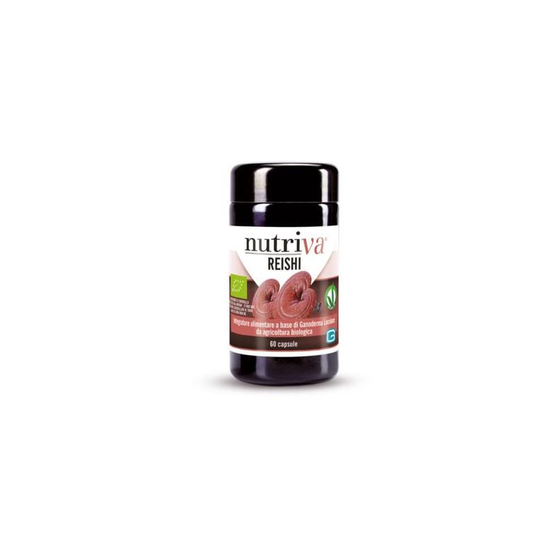 Nutriva Reishi - 60 Capsule Vegane per il Benessere