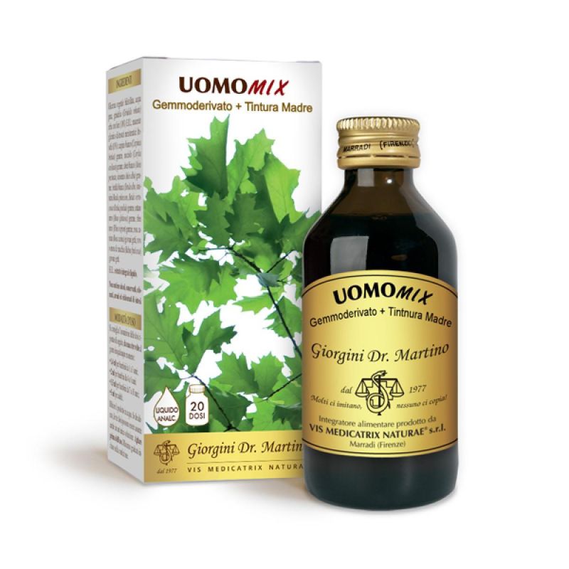Uomomix Analcolico - Integratore Liquido Salutare per Uomo - 200ml