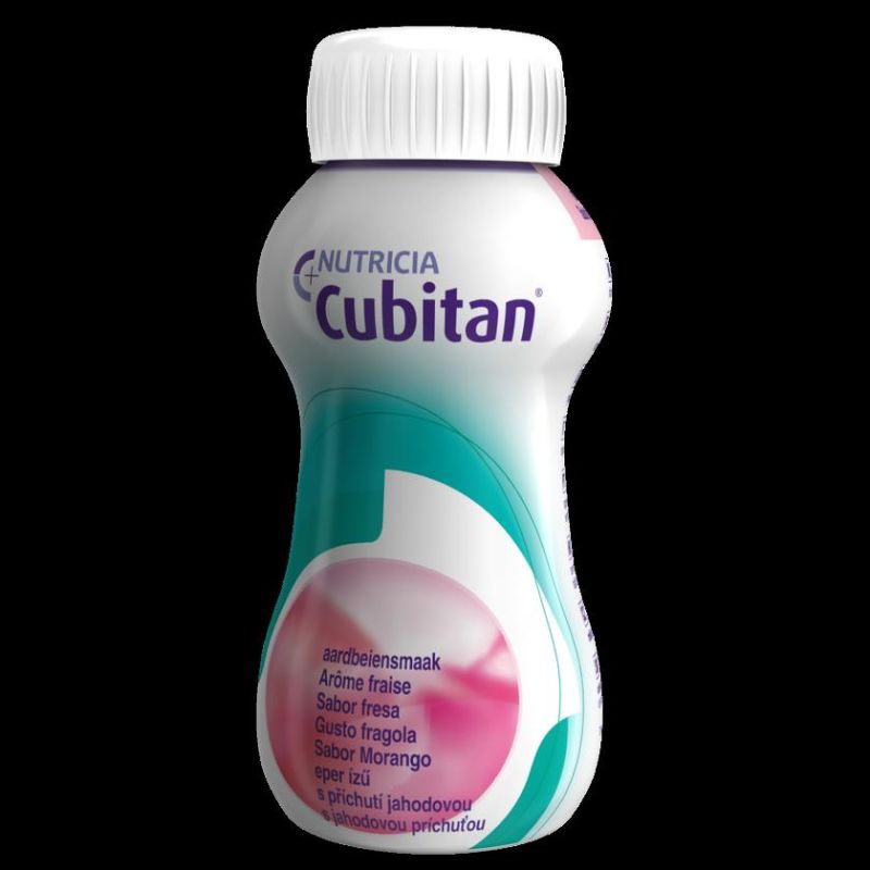 Cubitan Fragola: Pacco da 4 bottiglie da 200ml