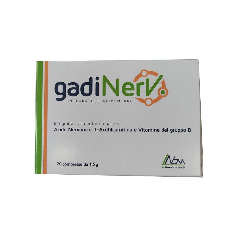 Gadinerv - Confezione da 20 Compresse per il Benessere Nervoso