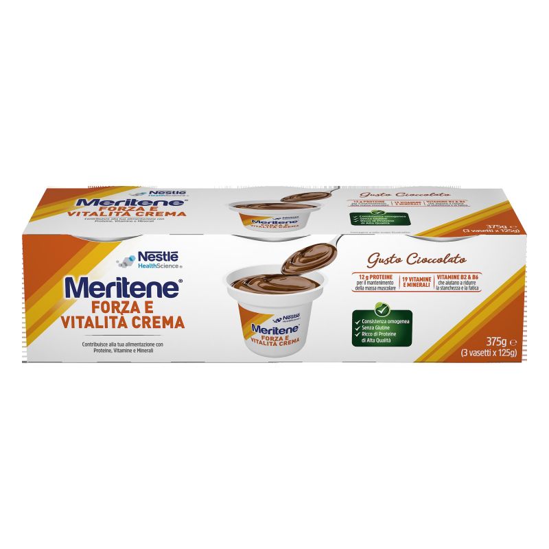 Crema al Cioccolato Meritene - Confezione da 3x125g