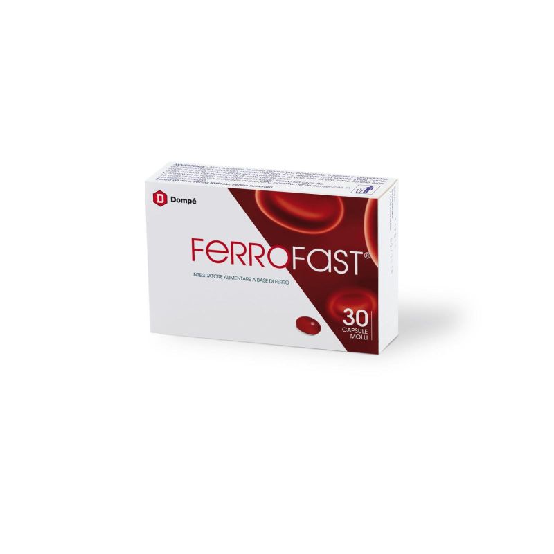 Ferrofast con 30 Capsule Morbide per Assorbimento Rapido