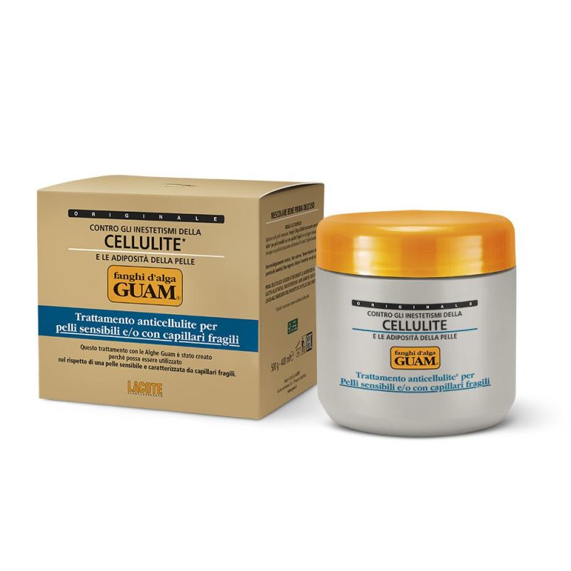 Guam Fanghi per Pelle Sensibile e Capillari Fragili, 500g