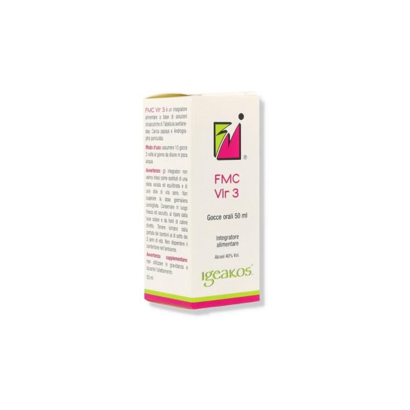 FMC Vir 3 Gocce Orali - Flacone da 50ml