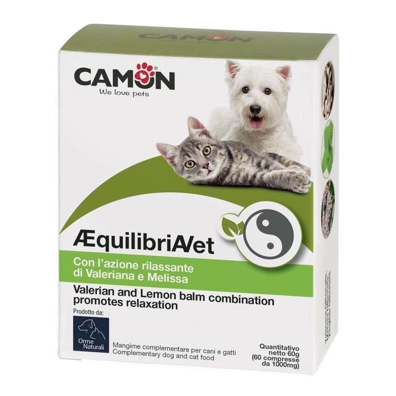 Camon AequilibriaVet: Supplemento Nutrizionale per Cani e Gatti - 60 Compresse