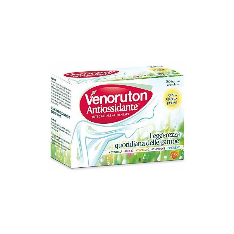 Venoruton Antiossidante - 20 Bustine per la Salute Vascolare