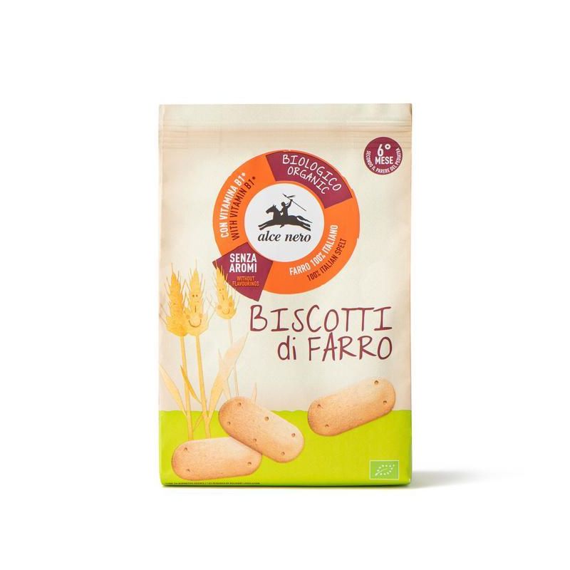 Biscotti per Bambini Alce Nero al Farro Bio - 250g