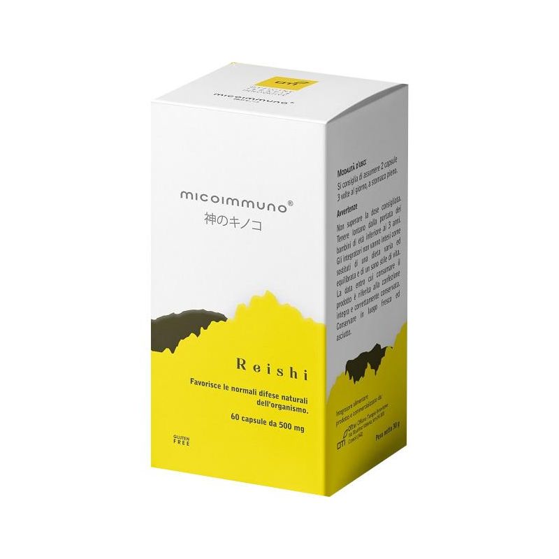 Reishi Micoimmuno: Integratore Immunitario - 60 Capsule