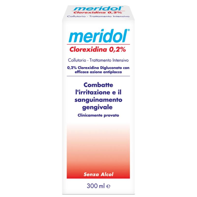 Meridol Risciacquo Orale con Clorexidina 0,2% - 300ml