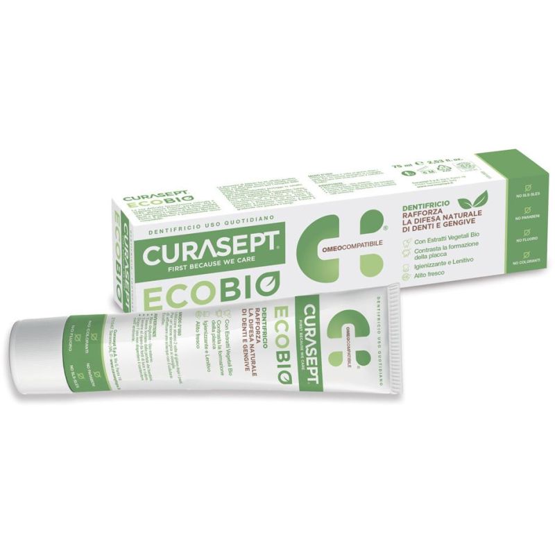 Curasept Ecobio Dentifricio Naturale da 75ml