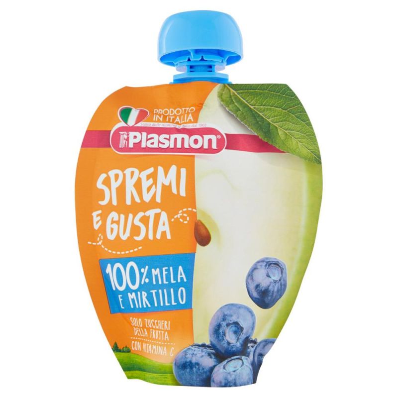 Spremi e Gusta Mela Mirtillo Plasmon da 100ml