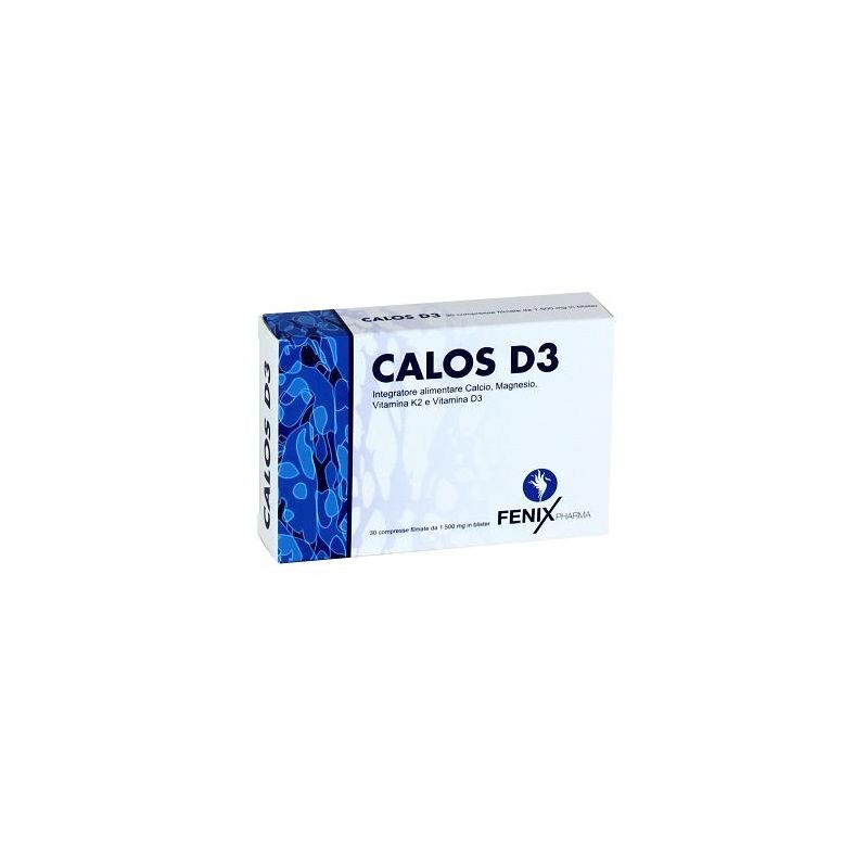 Calos D3 Supplemento di Vitamina D - 30 Compresse