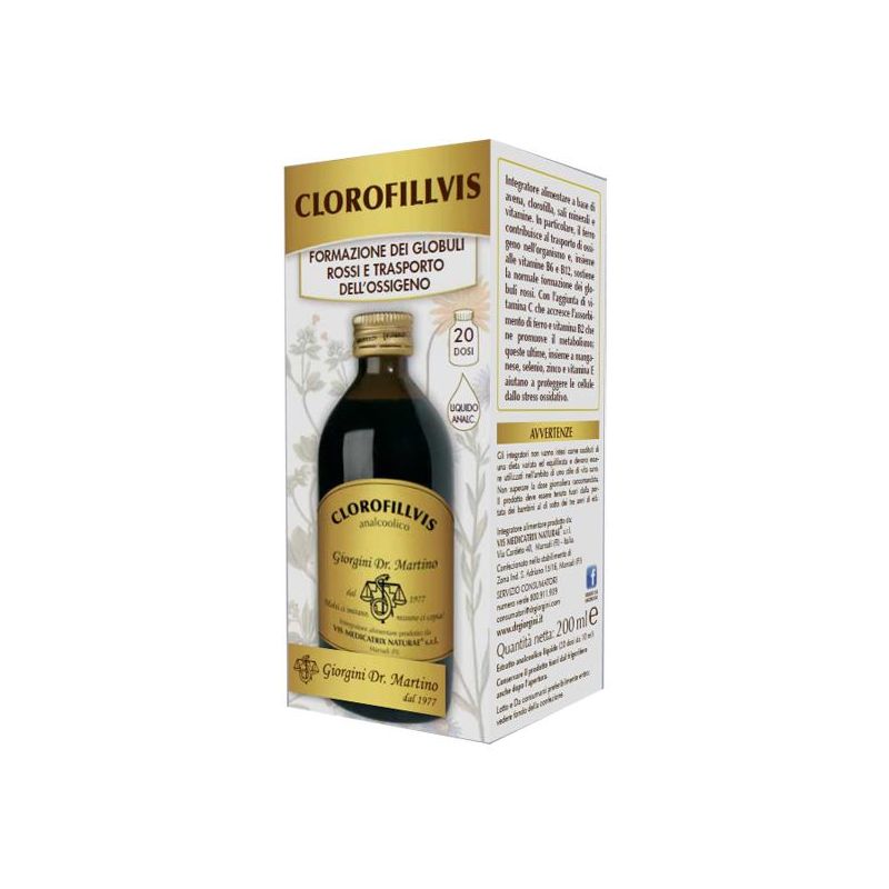 Dr Giorgini Clorofillvis Analcolico Liquido 200ml