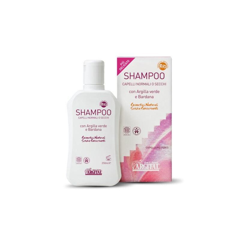 Argitall Shampoo Idratante per Capelli Normali o Secchi, 500ml