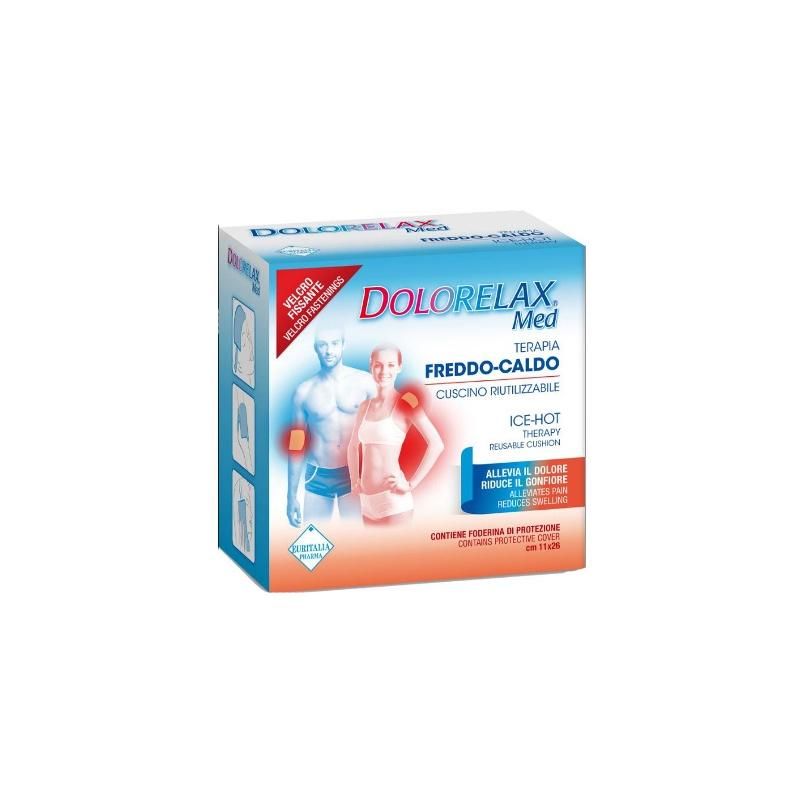 Cuscino Dolorelax Med Riutilizzabile 11x26cm con Fissaggio a Velcro