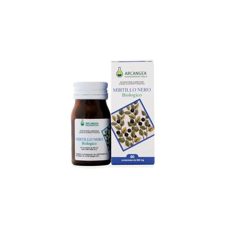 60 Compresse di Mirtillo Nero Biologico