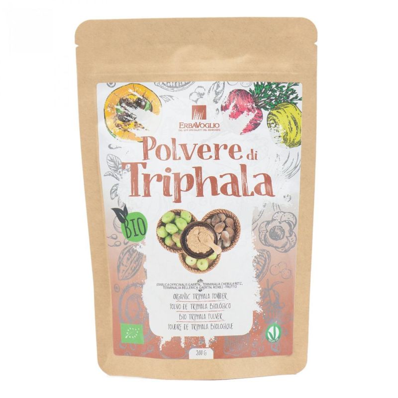 Erbavoglio Triphala in Polvere Biologica 200g