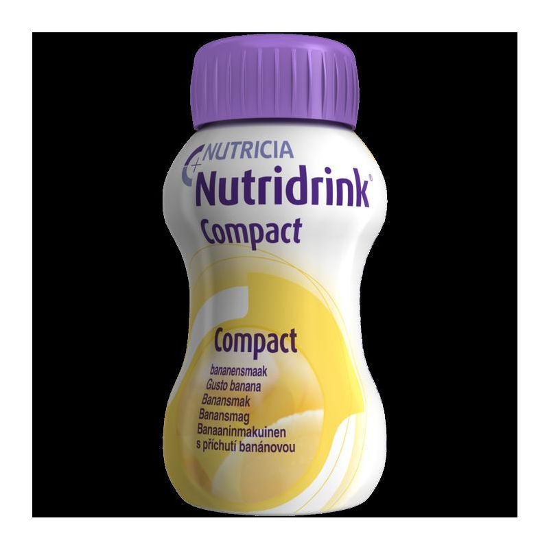 Nutridrink Banana - Bevanda nutriente, confezione da 4 x 200ml