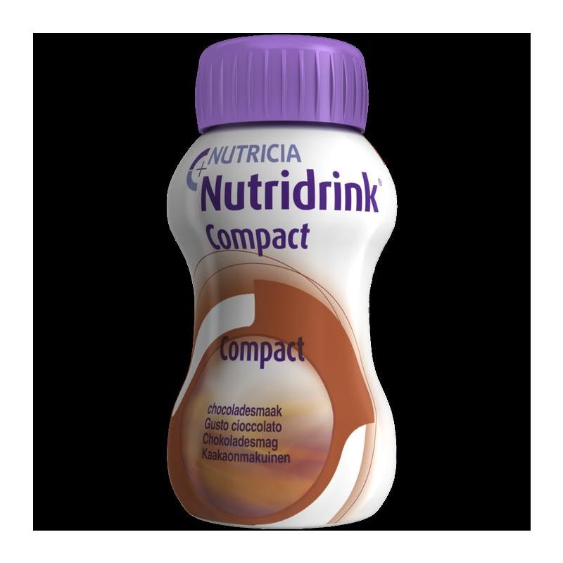 Nutridrink Cioccolato Energizzante - Pack da 4 Bottiglie da 200ml