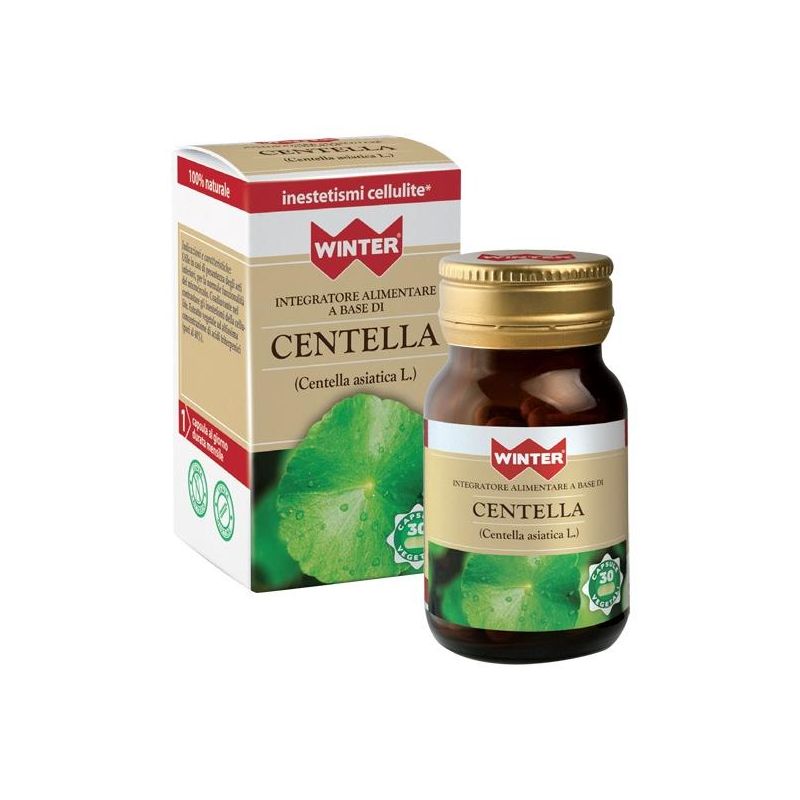 Centella Asiatica Vegano - Capsule Invernali da 30 Pezzi