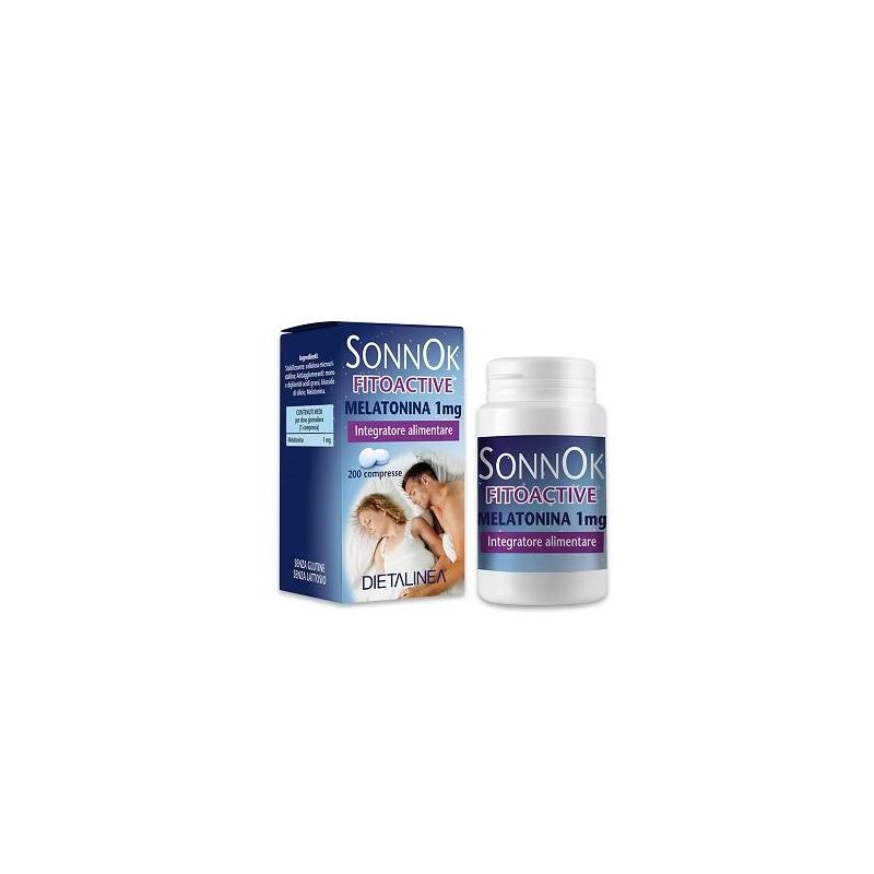 Sonnok Fitoactive - Melatonina 1mg per Sonno Riposante