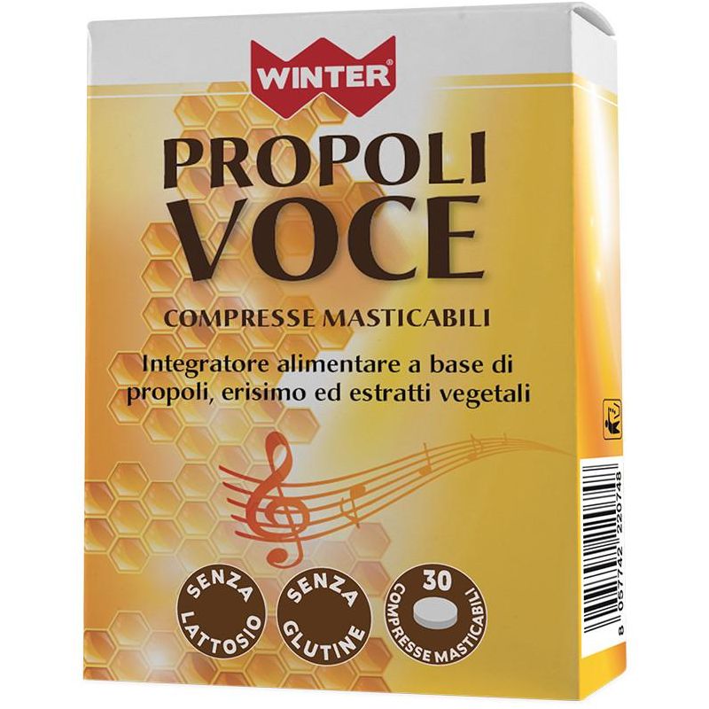 Propoli Invernale per la Voce - 30 Compresse Masticabili