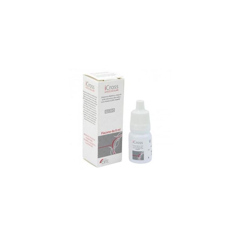 Icross Gocce Oculari Idratanti da 8ml