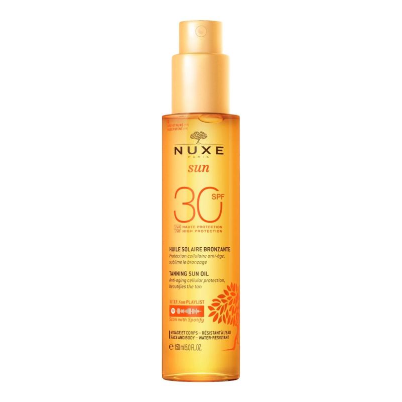 Olio Solare Nuxe Sun SPF30 per Viso e Corpo - 150ml