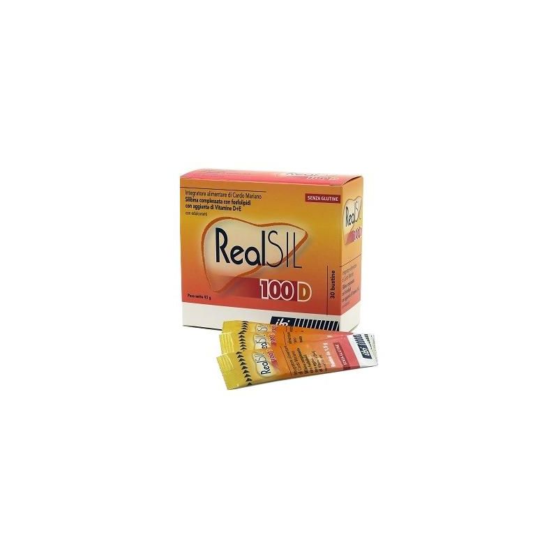 Realsil 100D - Integratore Alimentare in Bustine, 30 Bustine