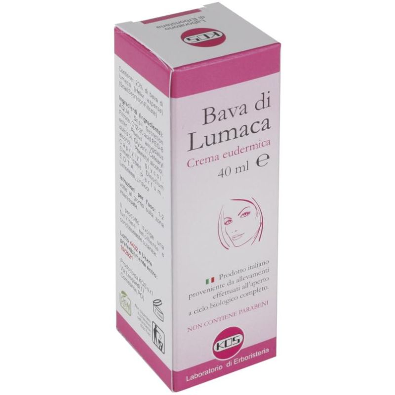 Crema Eudermica Rigenerante con Bava di Lumaca - 40ml