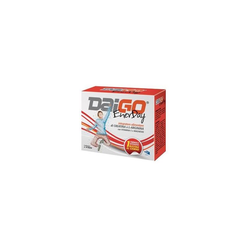 Daigo Enerday Energizzante Naturale - Pack da 14 Bustine da 140g