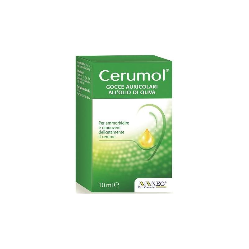 Cerumol Gocce Auricolari per Rimozione Cerume - 10ml