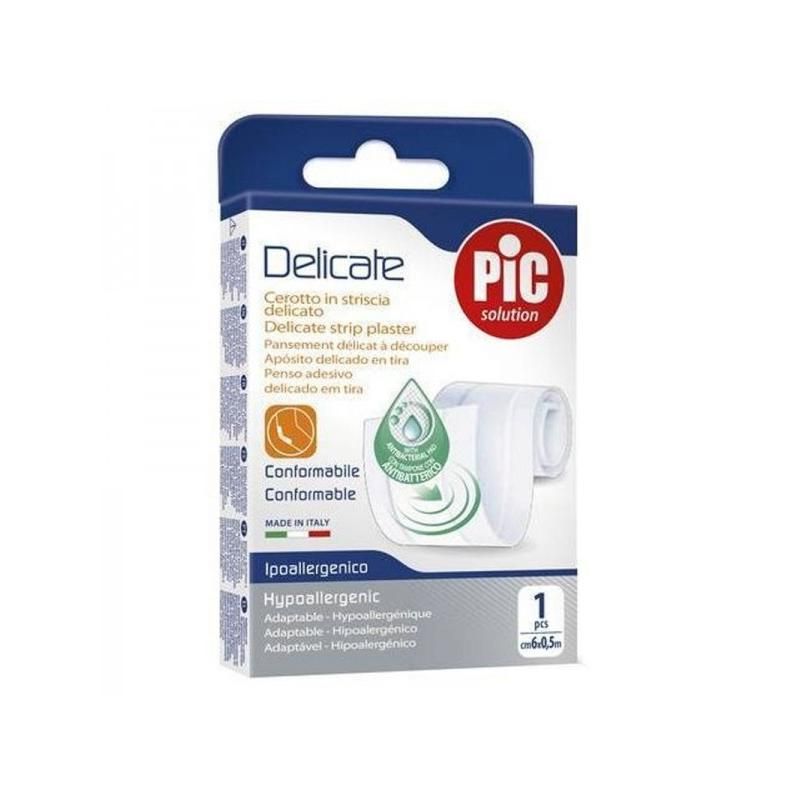 Cerotto Antibatterico Delicato in Strisce 6x50cm