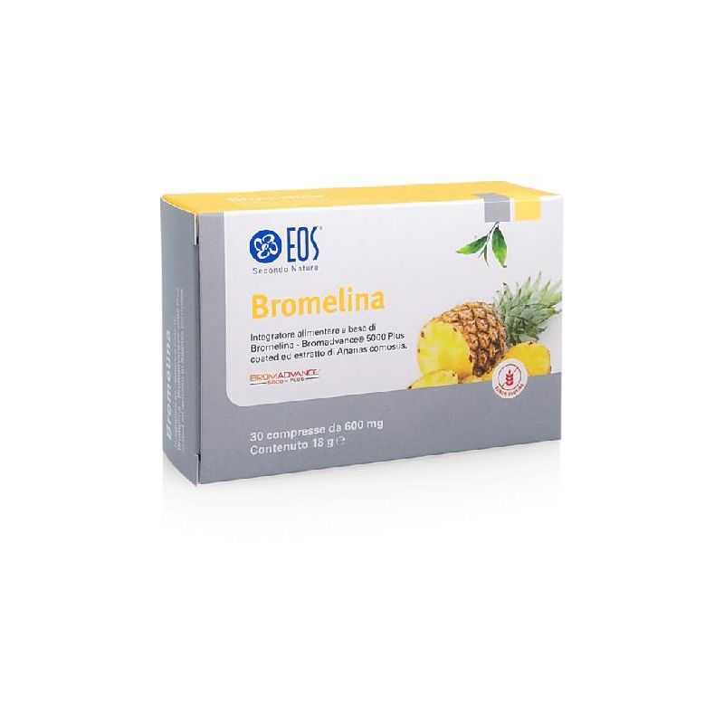 Eos Bromelina: Integratore Digestivo Naturale - 30 Compresse