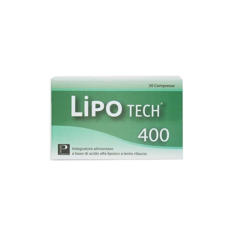 Lipotech 400 - Integratore Alimentare con 30 Compresse
