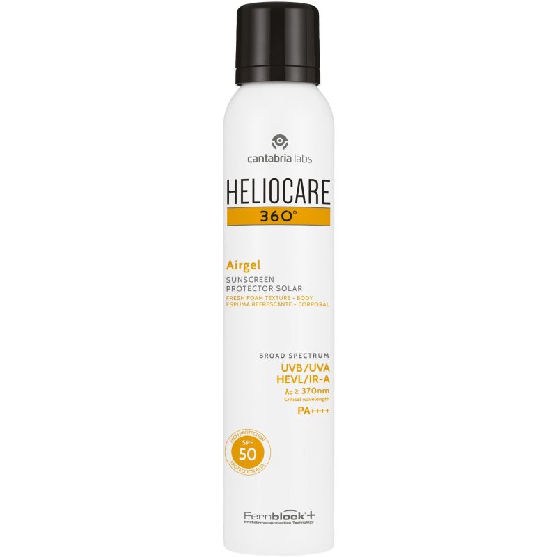 Heliocare 360 Airgel - Protezione Solare SPF50, 200ml