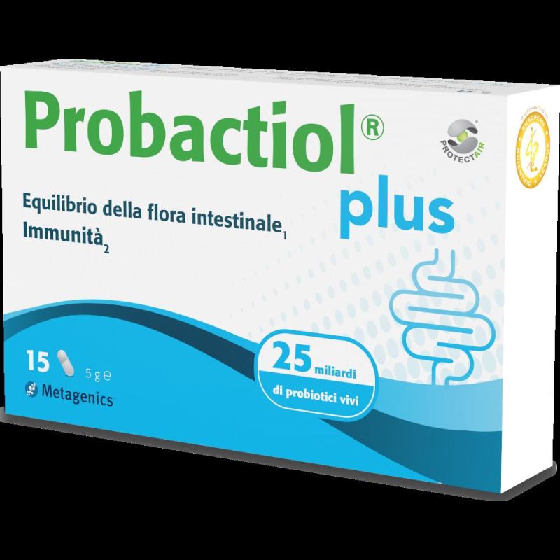 Probactiol Plus Air Protect - Integratore Probiotico da 15 Capsule