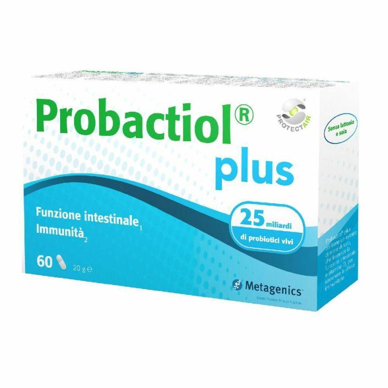 Probactiol Air Plus Protect - Probiotico di Supporto Immunitario, 60 Capsule