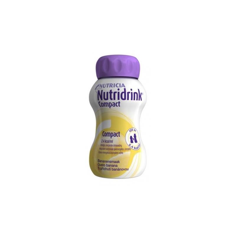 Nutridrink Compact Energizing Banana Flavor Drink - 4x125ml