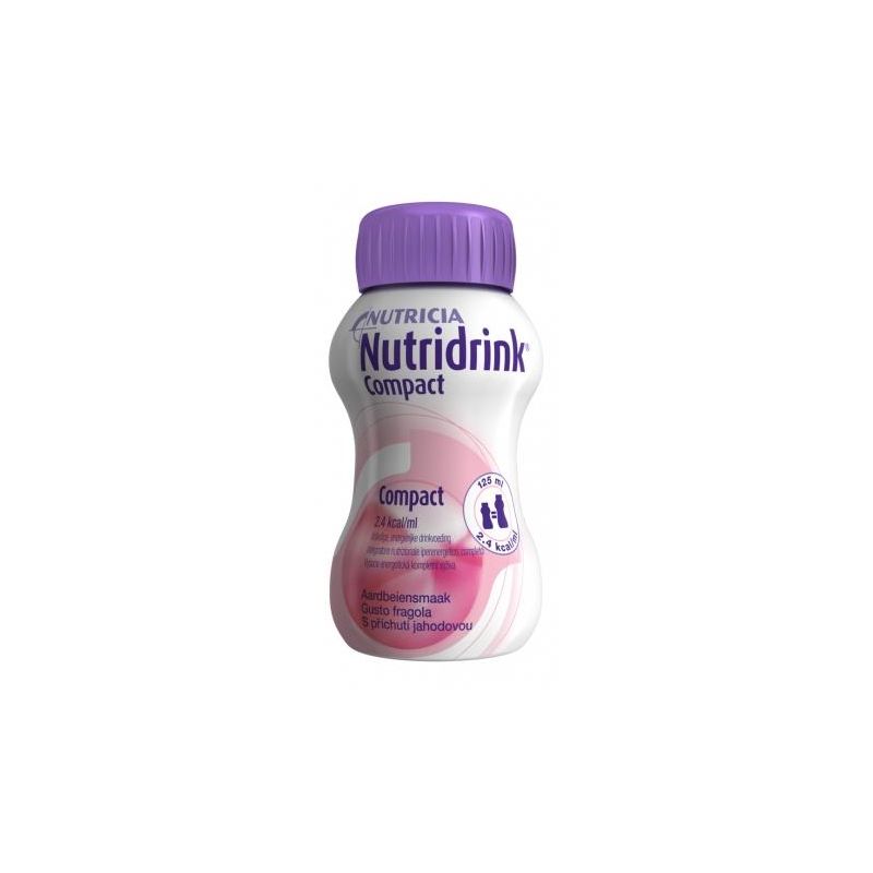 Nutridrink Compact 4x125ml - Sapore Fragola