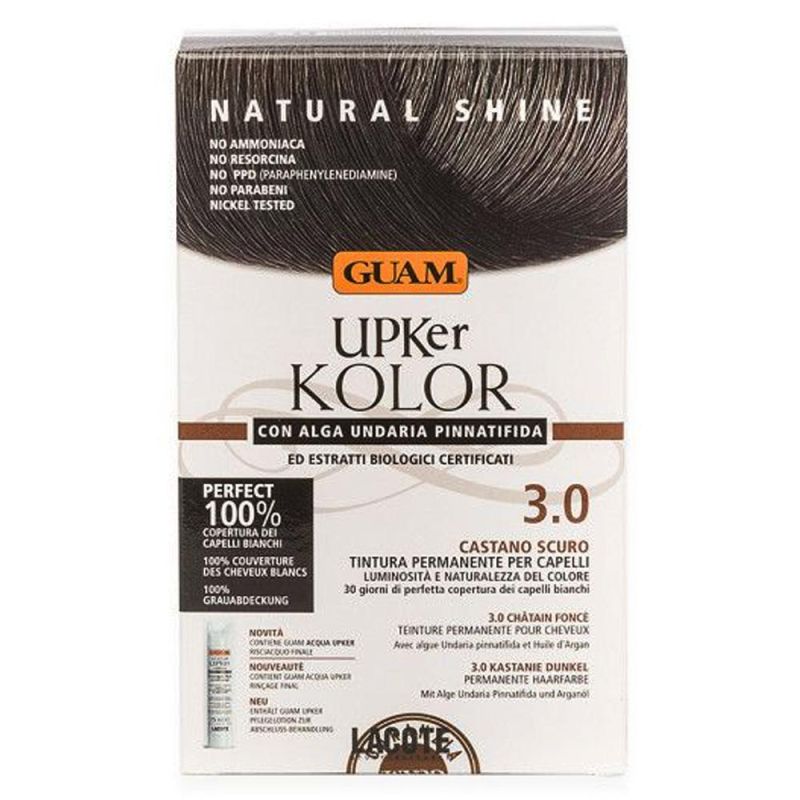 Guam Upker Kolor 3.0 - Tinta per Capelli Castano Scuro