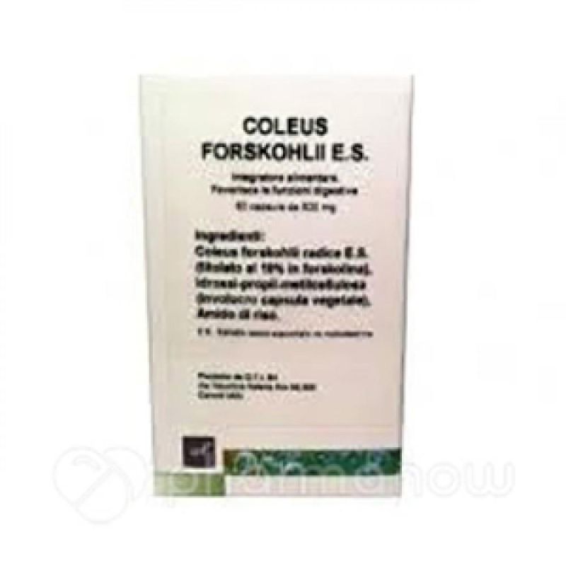 Estratto Secco di Coleus Forskohlii - 30 Capsule